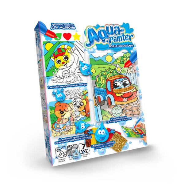

Набор для творчества «AQUA PAINTER» укр.(AQP-01-04U)