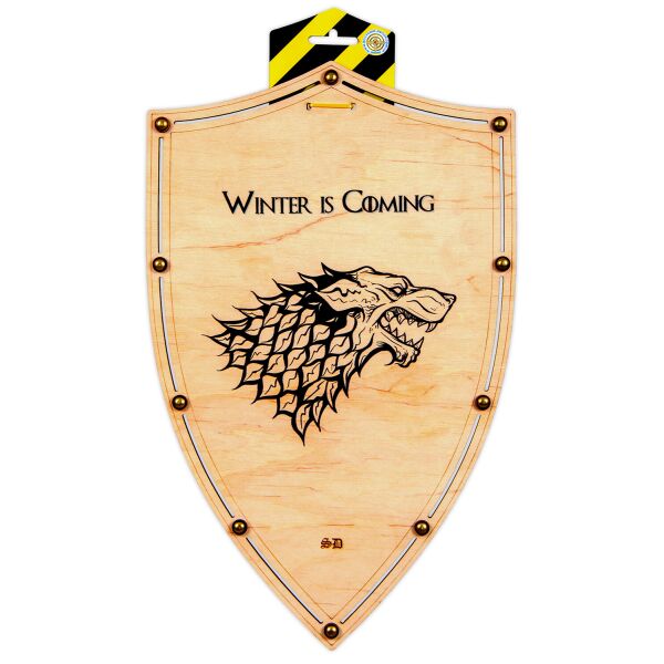 

Щит деревянный «Волк»(WOLF)
