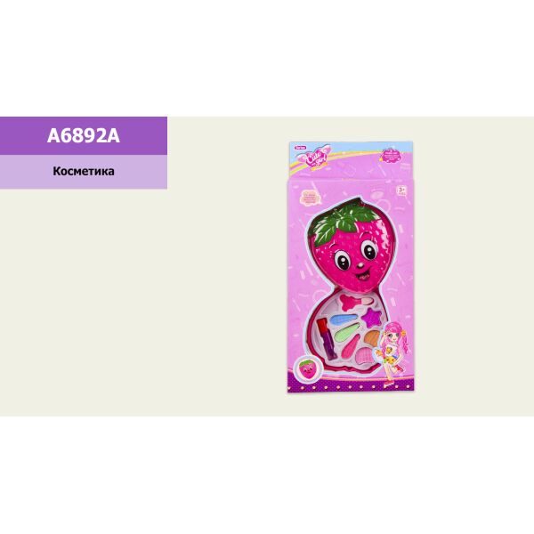 

Детская косметика 11*2.5*9.5см, тени, кисточка, помада(A6892A)