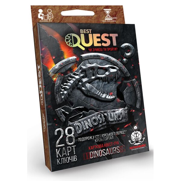 

Карточная квест-игра BEST QUEST, рус., 28 карт ключей(BQ-01-04U)