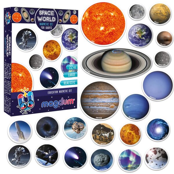 

Набор магнитов «Space world», 22 магнита Magdum(ML4031-22EN)