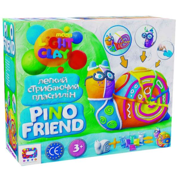 

Набор легкого прыгающего пластилина «Pino Friend Райли»(70037)