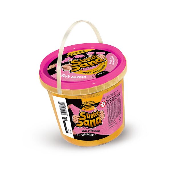 

Кинетический песок Stretch Sand 700г(STS-01-01U)