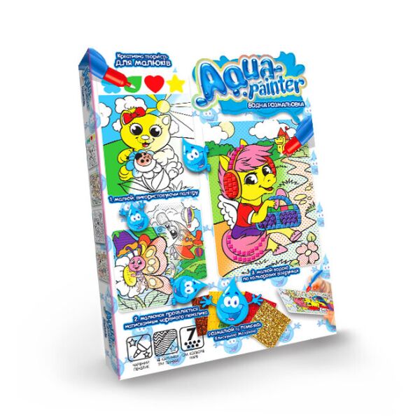 

Набор для творчества «AQUA PAINTER» укр.(AQP-01-05U)