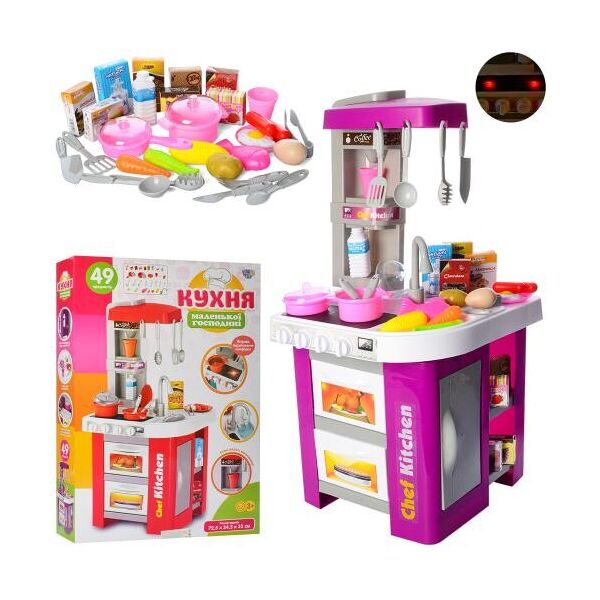 

Кухня детская игровая на батарейках(922-49)