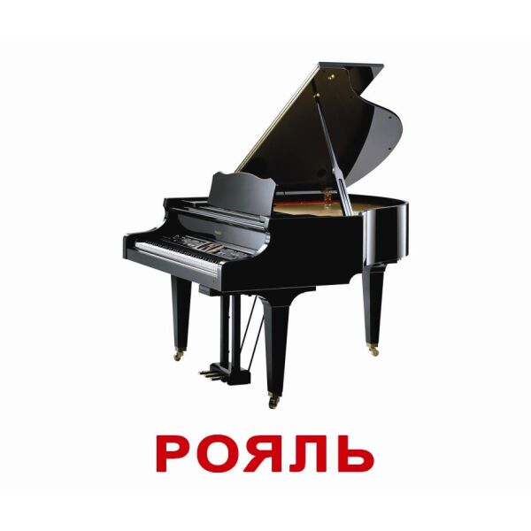 

Карточки большие русские с фактами «Музыкальные инструменты»(095405)