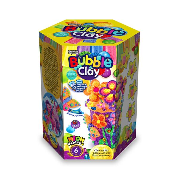 

Набор для творчества «BUBBLE CLAY ВАЗА», рус.(BBC-V-1...4)