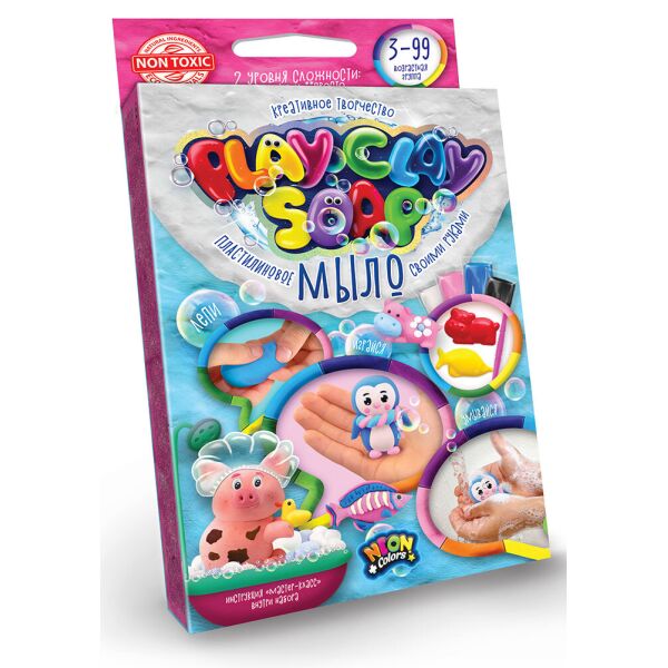 

Набор для творчества Пластилиновое мыло «PLAY CLAY SOAP»(PCS-02-01)
