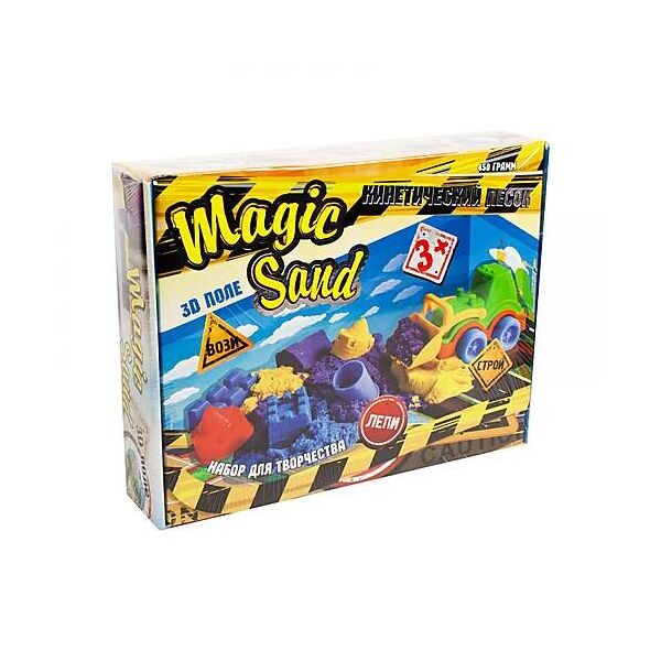 

Набор для творчества «Строй, Лепи, Вози» Magic sand(51201S)