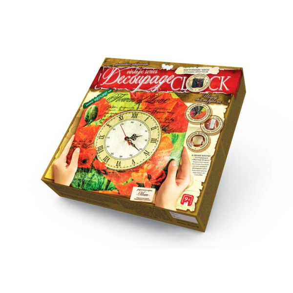 

Часы Decoupage Clock(DKC-01-08)