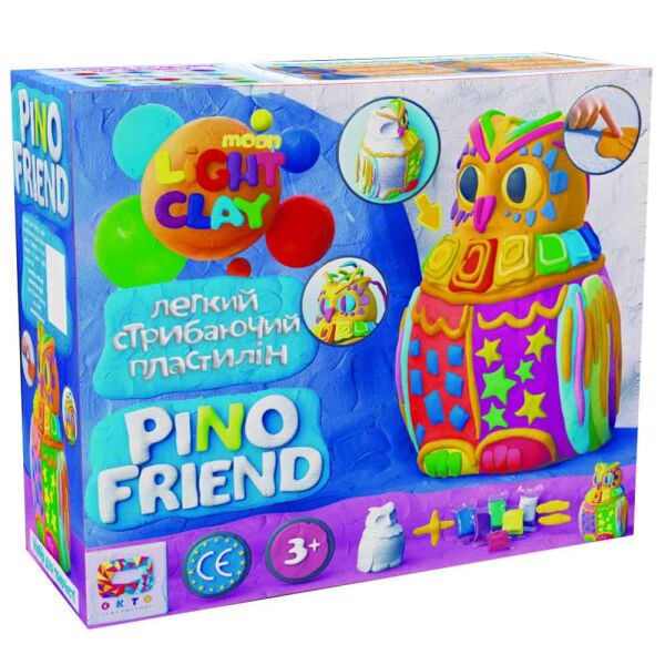 

Набор легкого прыгающего пластилина «Pino Friend Пуффі»(70034)