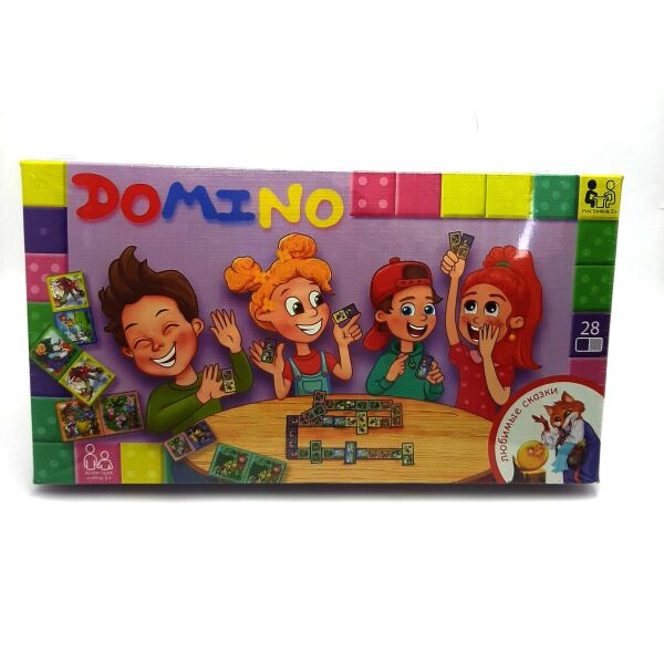 

Игра настольная «Детское домино»(DTG-DMN-01)