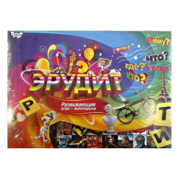 

Игра настольная малая «Эрудит», рус.(DTG26)