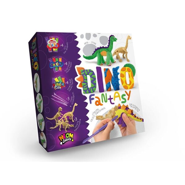 

Набор креативного творчества «Dino Fantasy» укр.(DF-01-02U)