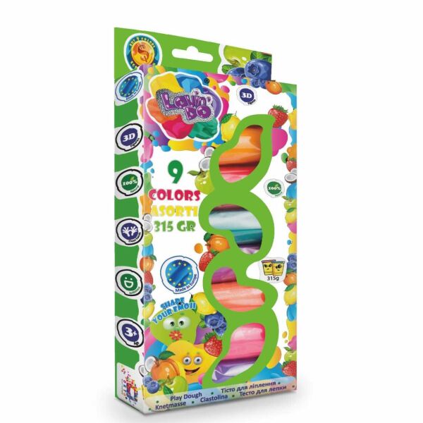 

Набор для лепки TM Lovin'Do, 9 цветов Арома(41020)