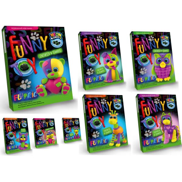 

Пластилин «Air Clay» Fluoric, моделин, 4 цвета(ARCL-FL-01-01,02,03...08)