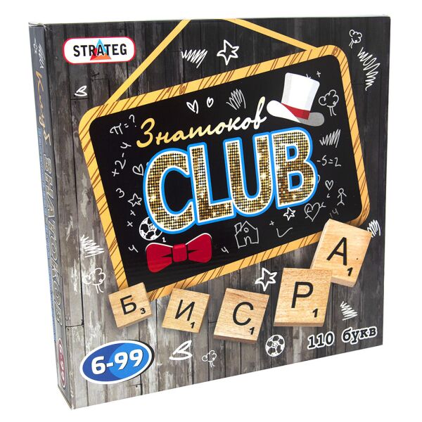 

Игра настольная «CLUB Знатоков», на русском языке(703S)