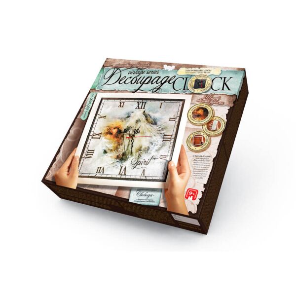

Часы Decoupage Clock, с рамкой(DKC-01-02)