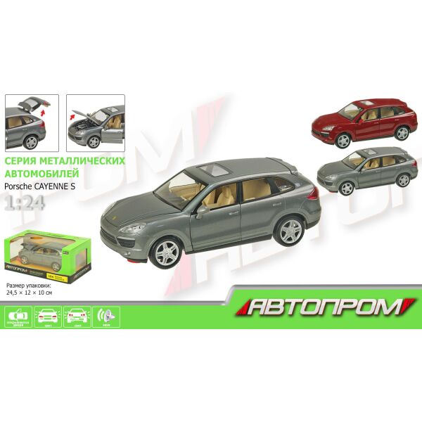 

Машина «АВТОПРОМ» «Porsche CAYENNE», на батарейках(68241A)