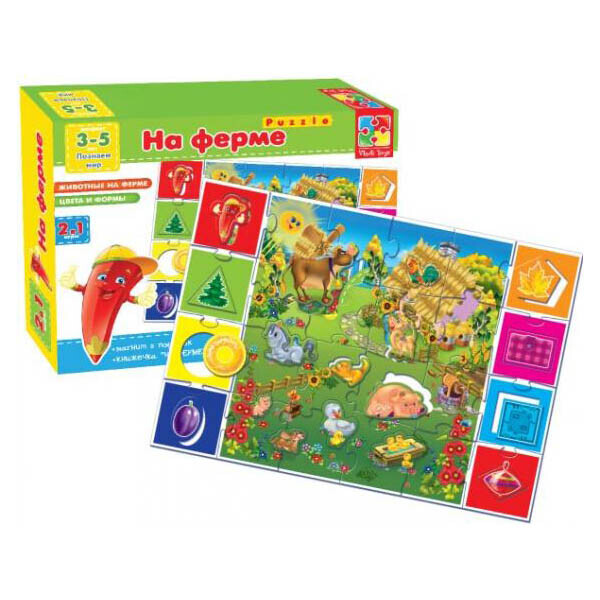 

Настольная игра «На ферме» на русском(VT1603-01)
