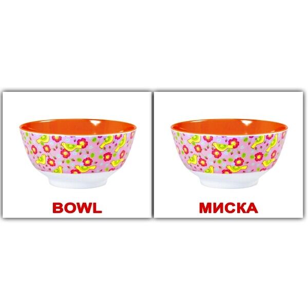 

Карточки мини русско-английские Посуда/Kitchenware 20 карт.(096877)