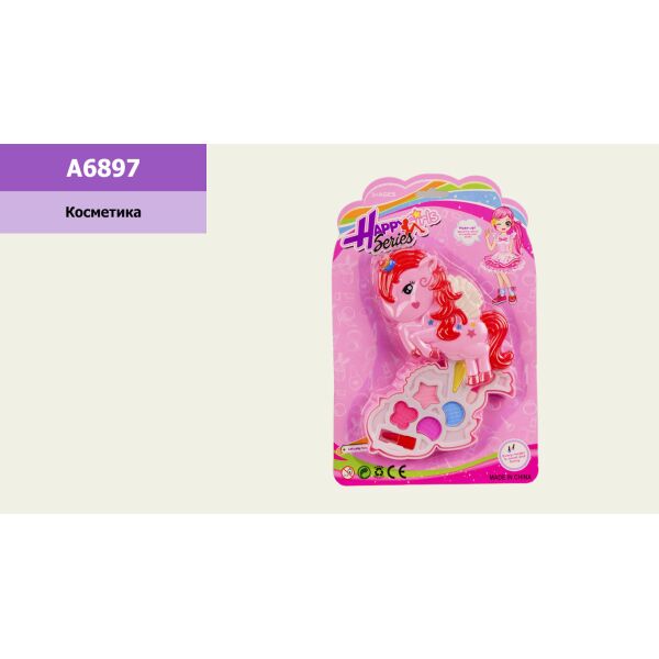 

Детская косметика, тени, кисточка, помада(A6897)