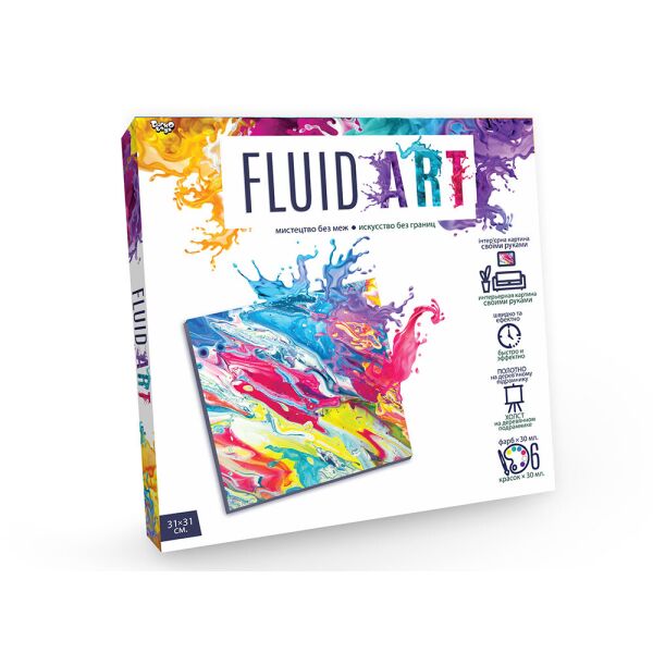 

Набор креативного творчества «Fluid ART»(FA-01-04)