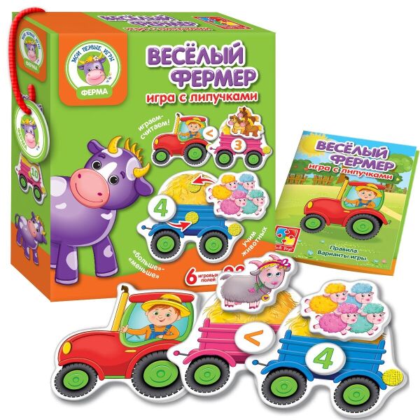 

Игра с липучками «Веселый фермер» на русском(VT1310-01)