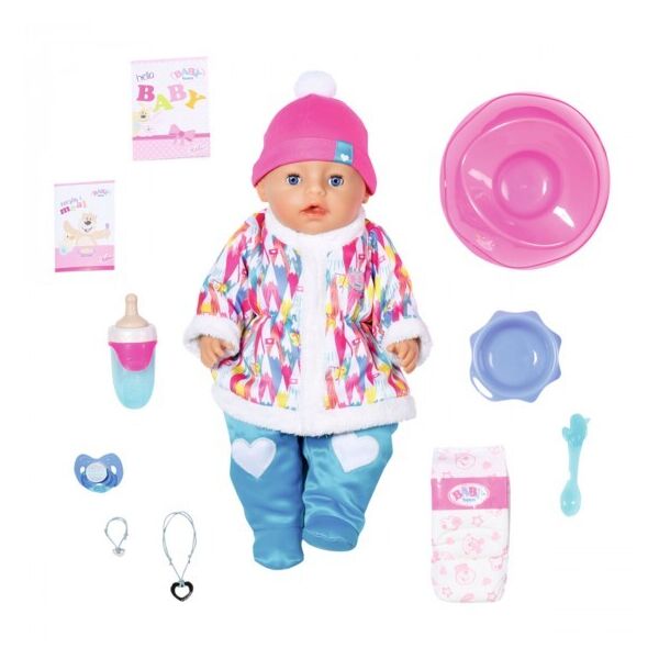 

Пупс BABY BORN серии «Нежные объятия» - ЗИМНЯЯ МАЛЫШКА 43см(831281)