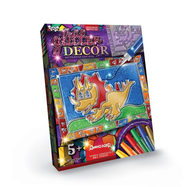 

Набор для творчества Glitter Decor, рус.(GD-01-02)