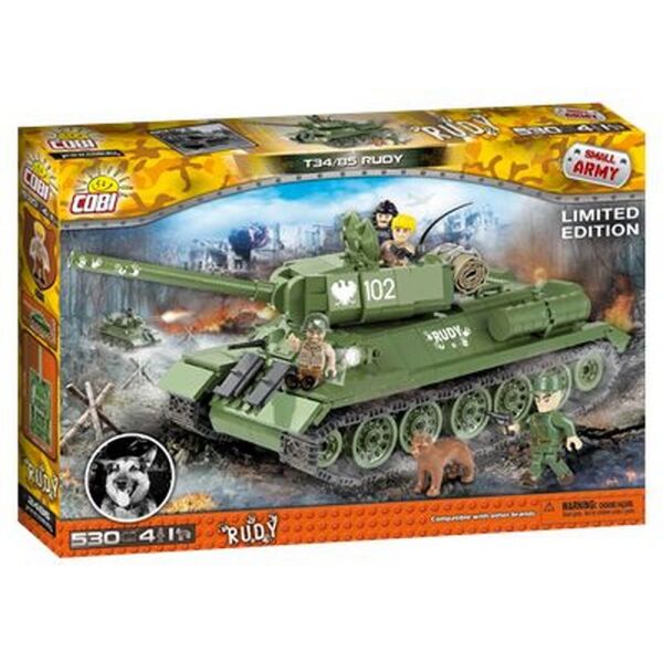 

Конструктор COBI Четыре танкиста и собака, 530 деталей (COBI-2486A)