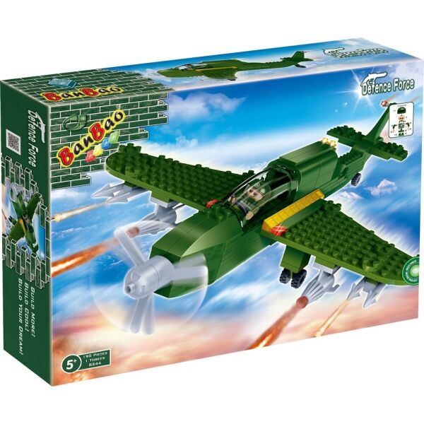 

Конструктор BanBao серия: "Защитники" Самолет 190 эл. (8244)