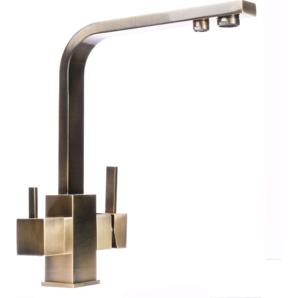 

Смеситель для кухни под осмос Globus Lux GLLR-0111-9-BRONZE