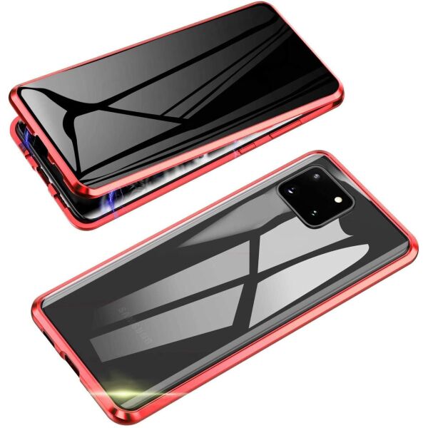 

Magnetic case Full Glass 360 (магнитный чехол) ANTI SPY Анти-шпион для Samsung Galaxy Note 10 Lite