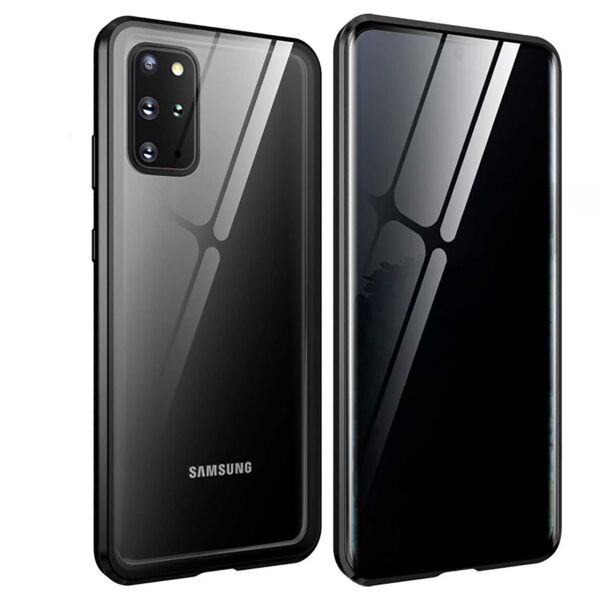 

Magnetic case Full Glass 360 (магнитный чехол) ANTI SPY Анти-шпион для Samsung Galaxy S20 Plus