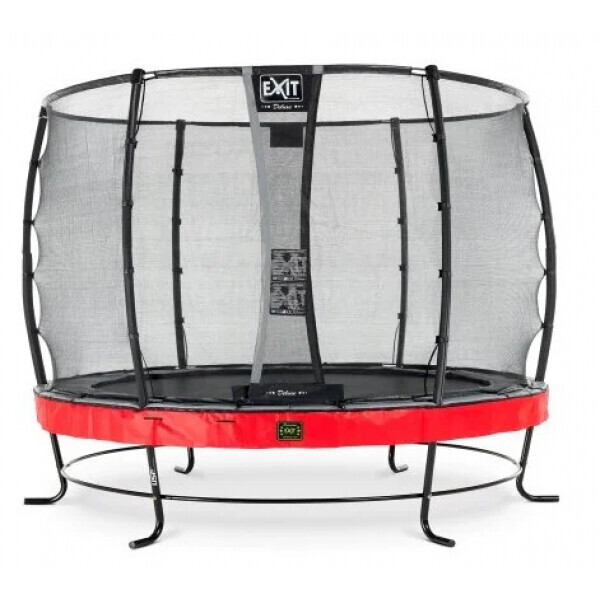 

Батут Exit Toys Elegant Premium 305 см круглый с защитной сеткой на ножках Красный