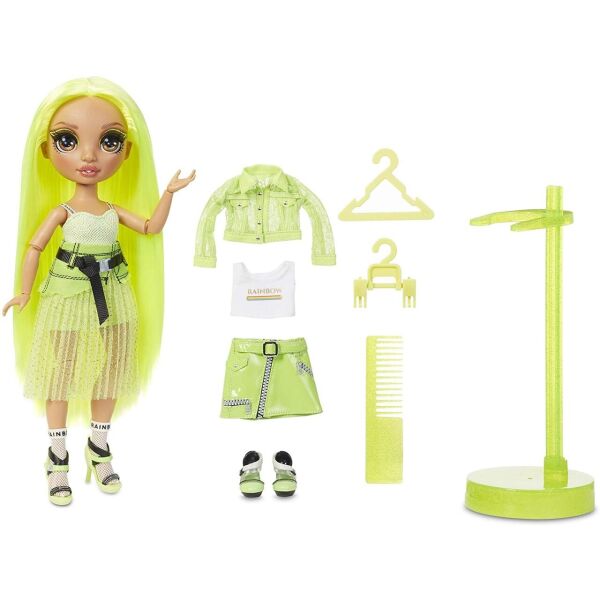 

Кукла Рейнбоу Хай Карма Никольз Rainbow High Karma Nichols – Neon Green Fashion Doll