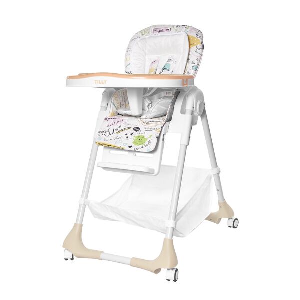 

Стульчик для кормления TILLY Bistro T-641/2 Beige с корзиной для мелочей