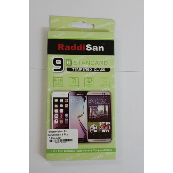

Защитное стекло Huawei Honor 6 Plus (Raddisan 0.33mm)