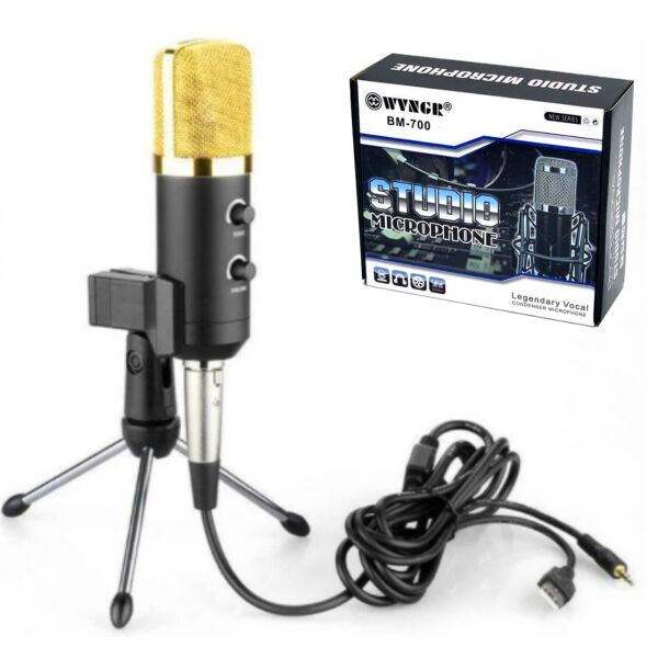 

Студийный конденсаторный микрофон WVNGR BM 700 V2, черный