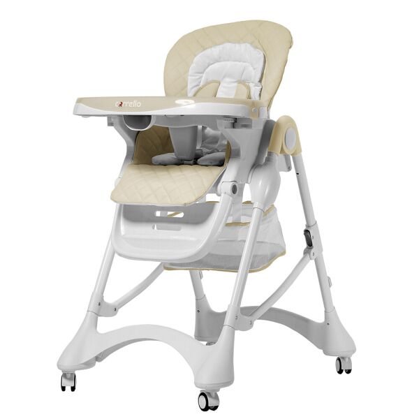 

Стульчик для кормления CARRELLO Caramel CRL-9501/3 Cream Beige с чехлом из эко-кожи + корзина для игрушек