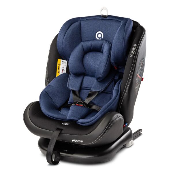 

Автокресло Caretero Mundo группа 0+/1/2/3 (0-36 кг) с системой Isofix + ремень TopTether + 3-ступенчатая регулировка спинки Синий