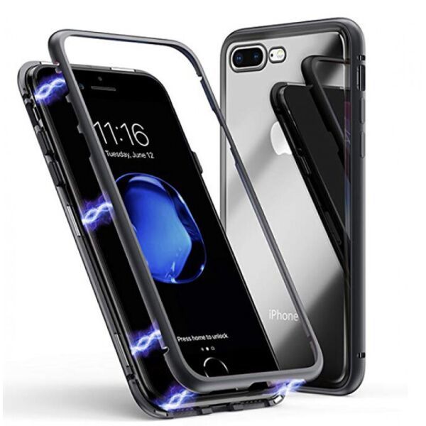 

Магнитный чехол (magnetic case) для Iphone 7 Plus / 8 Plus