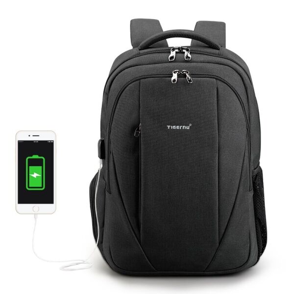 

Рюкзак для ноутбука Tigernu T-B3399 15.6"/20 л с ортопедической спинкой + USB Черный
