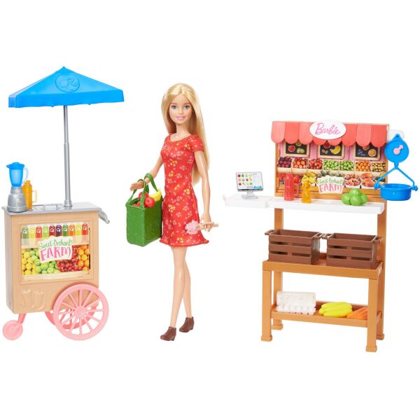 

Кукла Барби Ферма и магазин Barbie Sweet Orchard Farm Farmers Market with Barbie