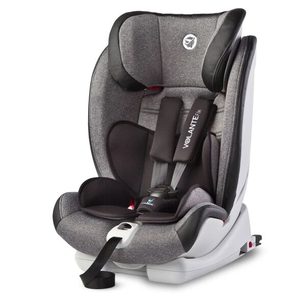 

Автокресло Caretero Volante Fix Limited группа 1-2-3 (9-36 кг) с системами Isofix + TopTether и боковой защитой Серый