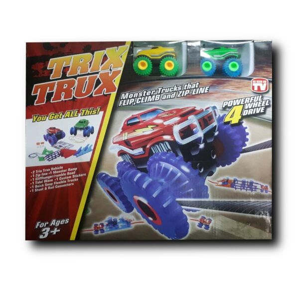 

Большой Набор TRIX TRUX / Монстр траки / Канатный трек Трикс Тракс