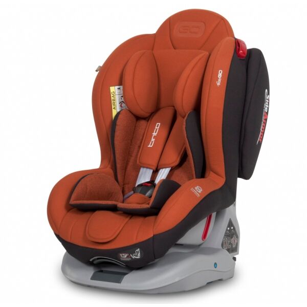 

Автокресло EasyGo Tinto группа 0+/1/2 (0-25 кг) с боковой защитой и системой Isofix + ремень Top Tether Оранжевый