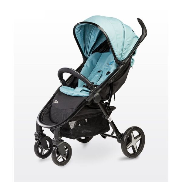 

Коляска прогулочная Caretero Titan Mint с двумя ручками + чехол на ножки