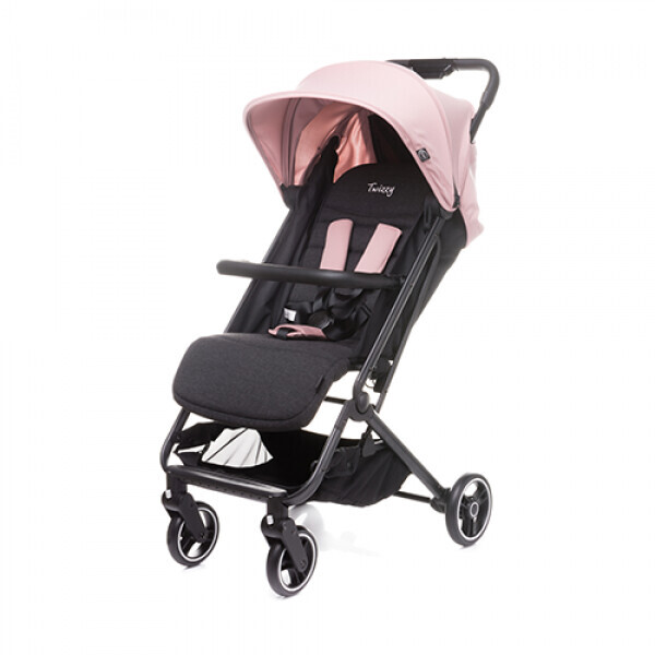 

Коляска прогулочная 4Baby Twizzy со съемным бампером + чехол на ножки Розовый